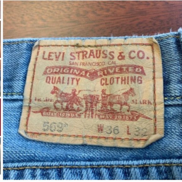 Men's Levi's 569 Loose Straight Mom Jeans - Picture 7 of 8